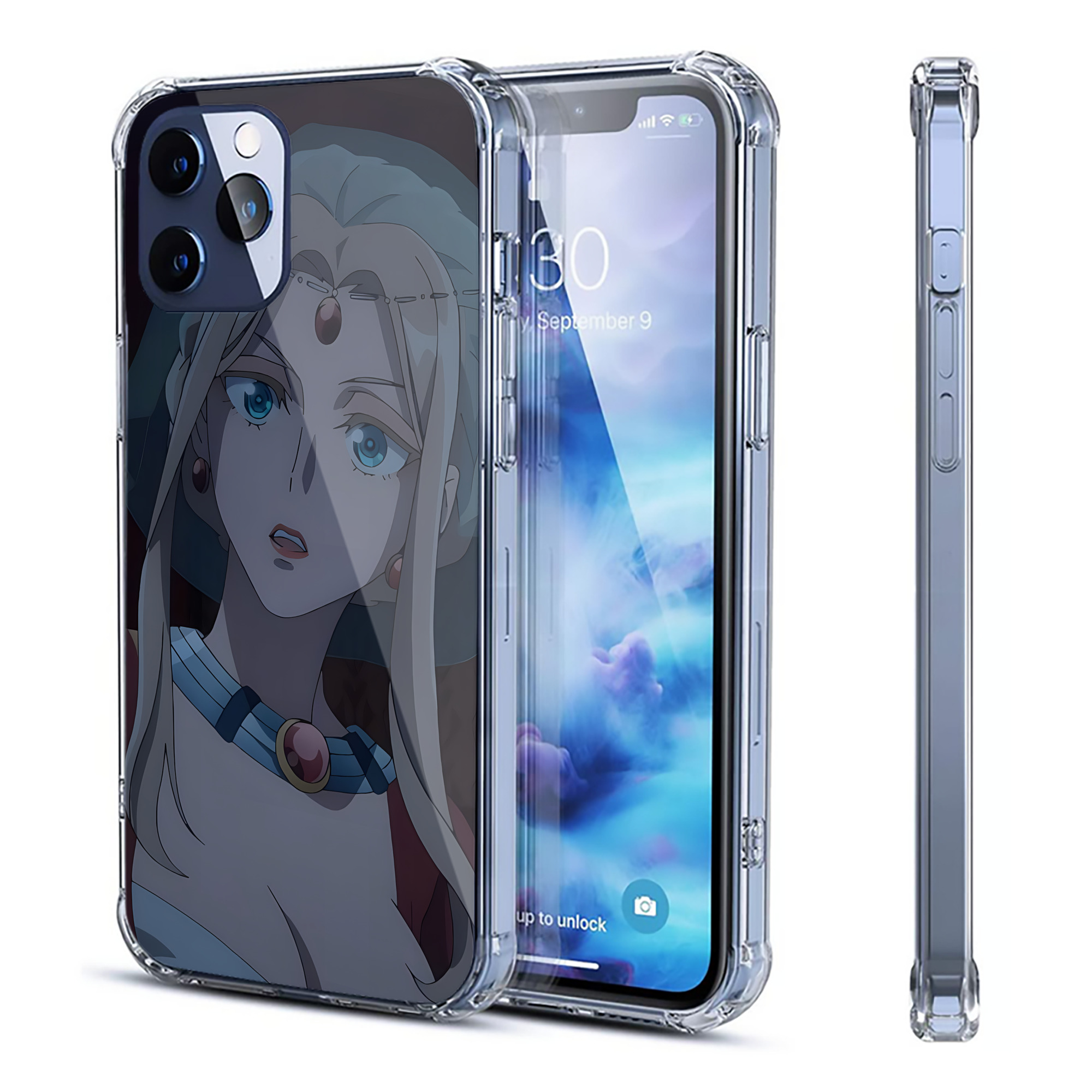 （画像用） 薬屋のひとりごと The Apothecary Diaries 【iPhone 12シリーズ対応】透明スマホケース（クリアソフトケース）